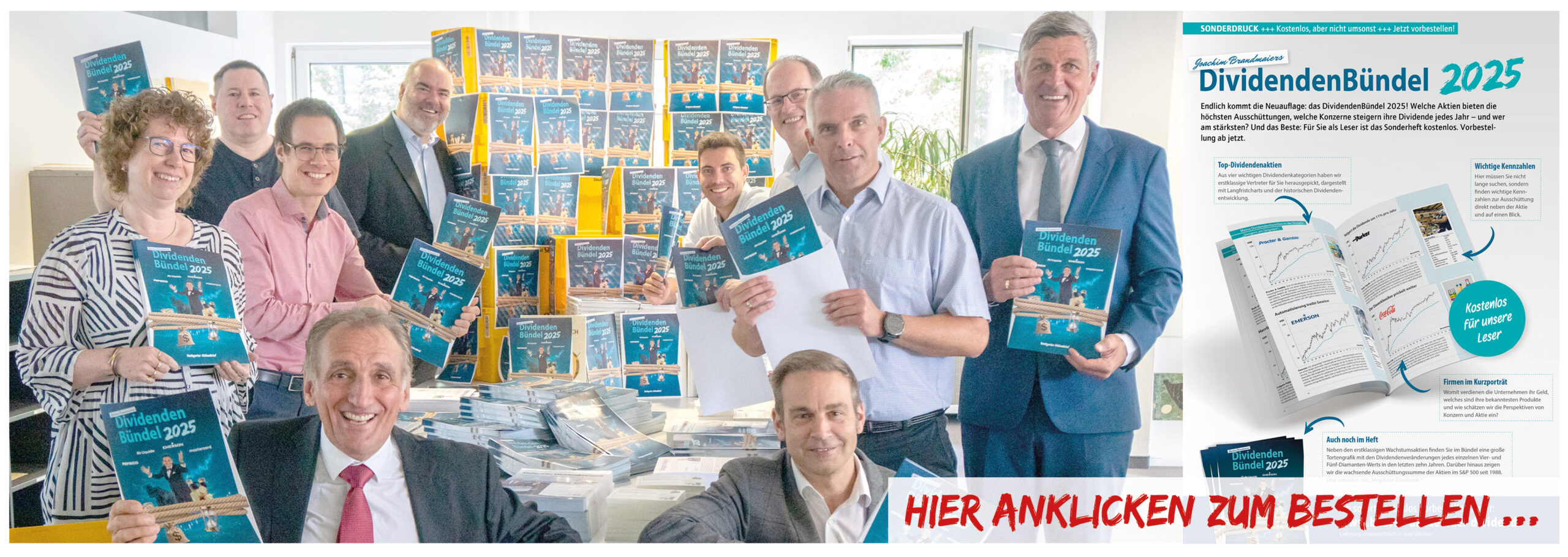 Das Stuttgarter Aktienbrief-Team präsentiert das Dividendenbündel