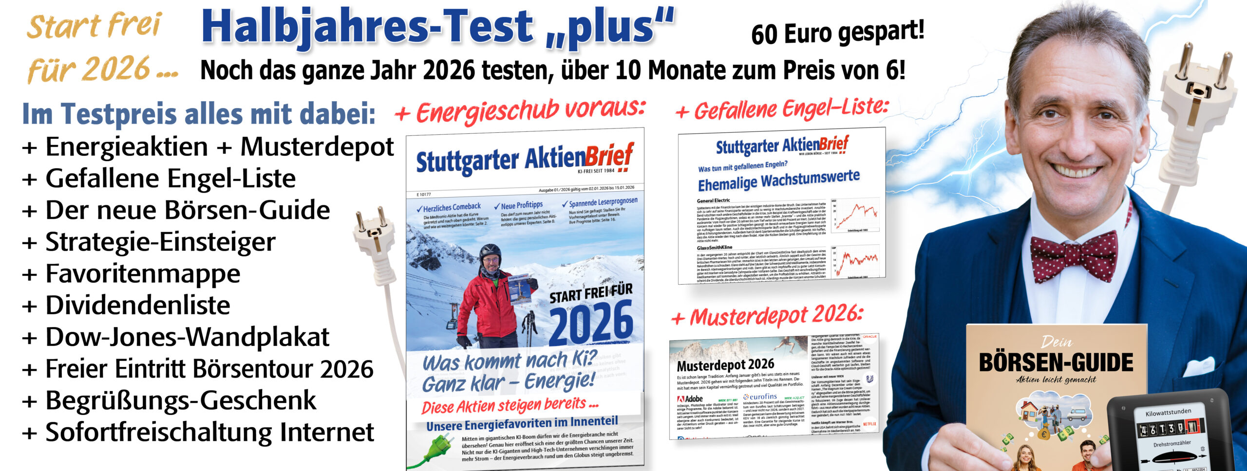 Joachim Brandmaiers Angebot - Das ganze Jahr 2026 testen zum Preis von einem halben Jahr!