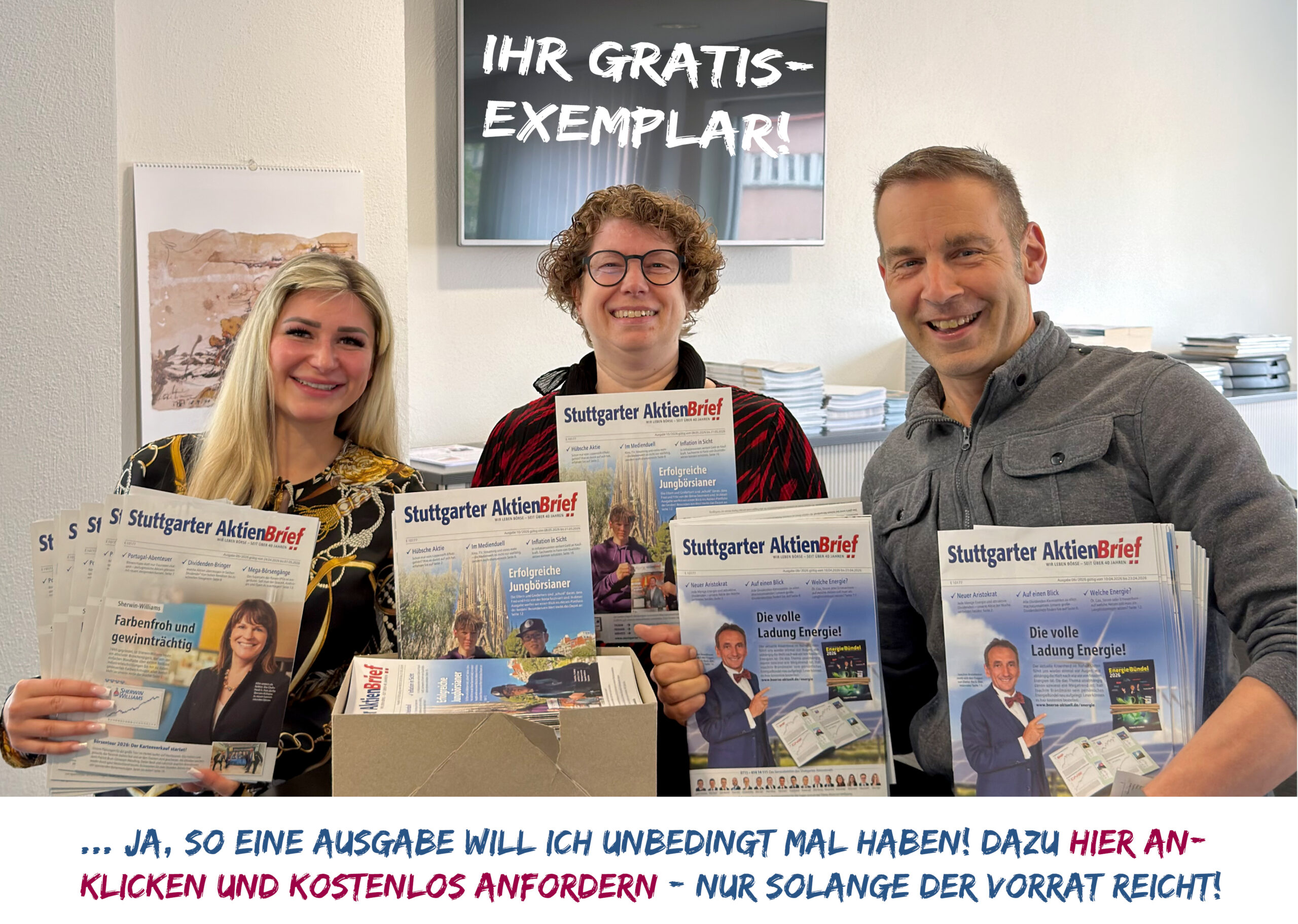 Gratis-Exemplar anfordern ...