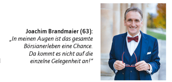 Joachim Brandmaier am Telefon